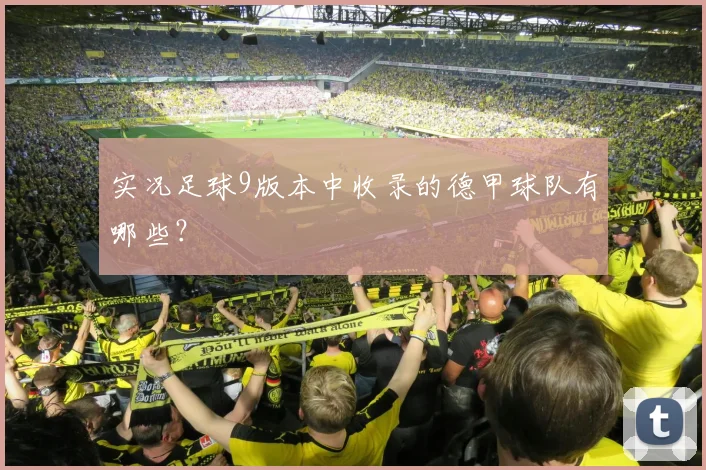 实况足球9版本中收录的德甲球队有哪些？